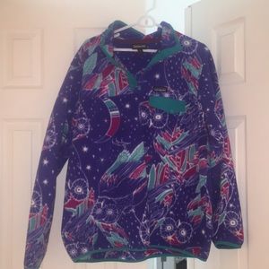 ⭐️💙💜🦉RARE 🦉💜💙⭐️Patagonia Synchilla Pullover